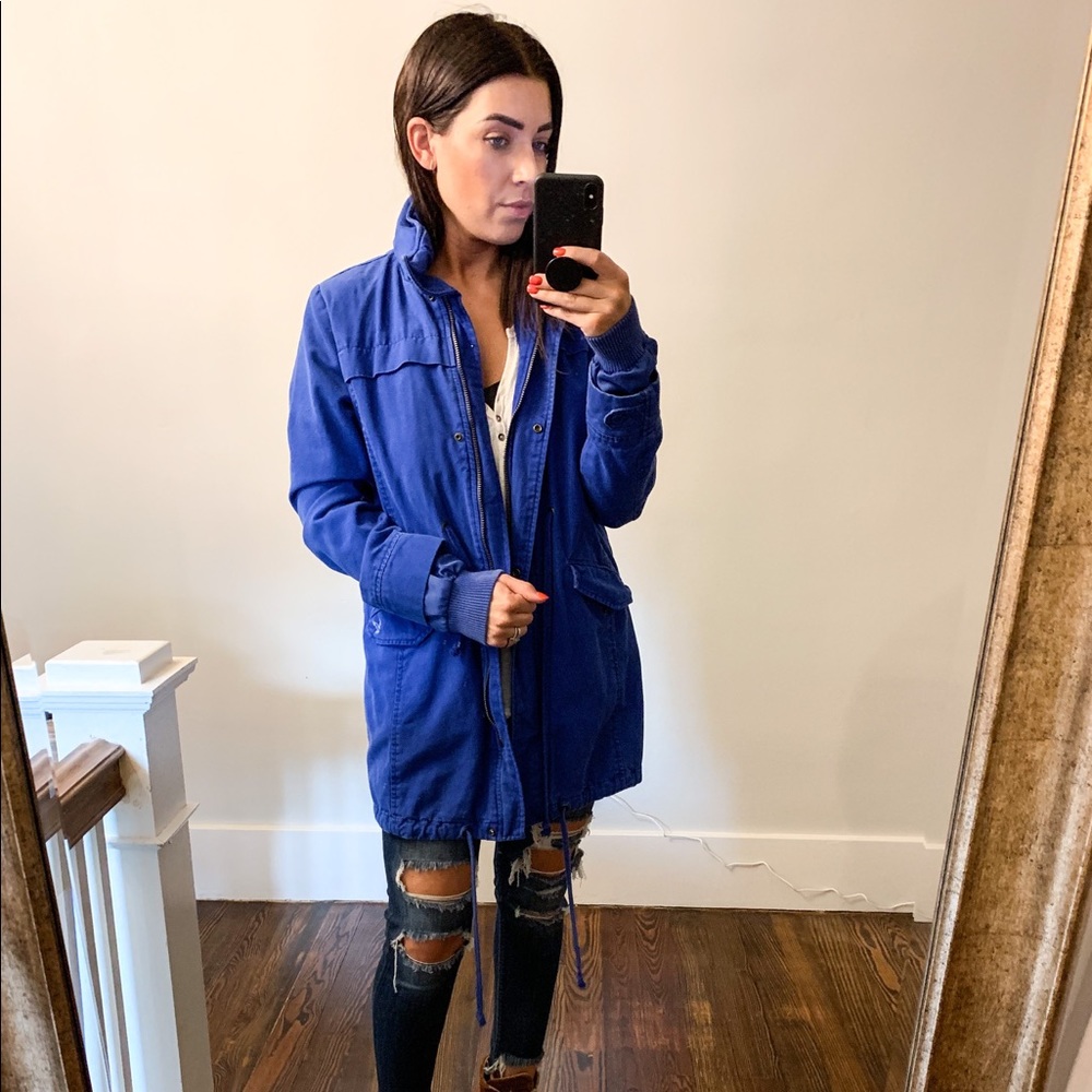 American Eagle royal blue coat